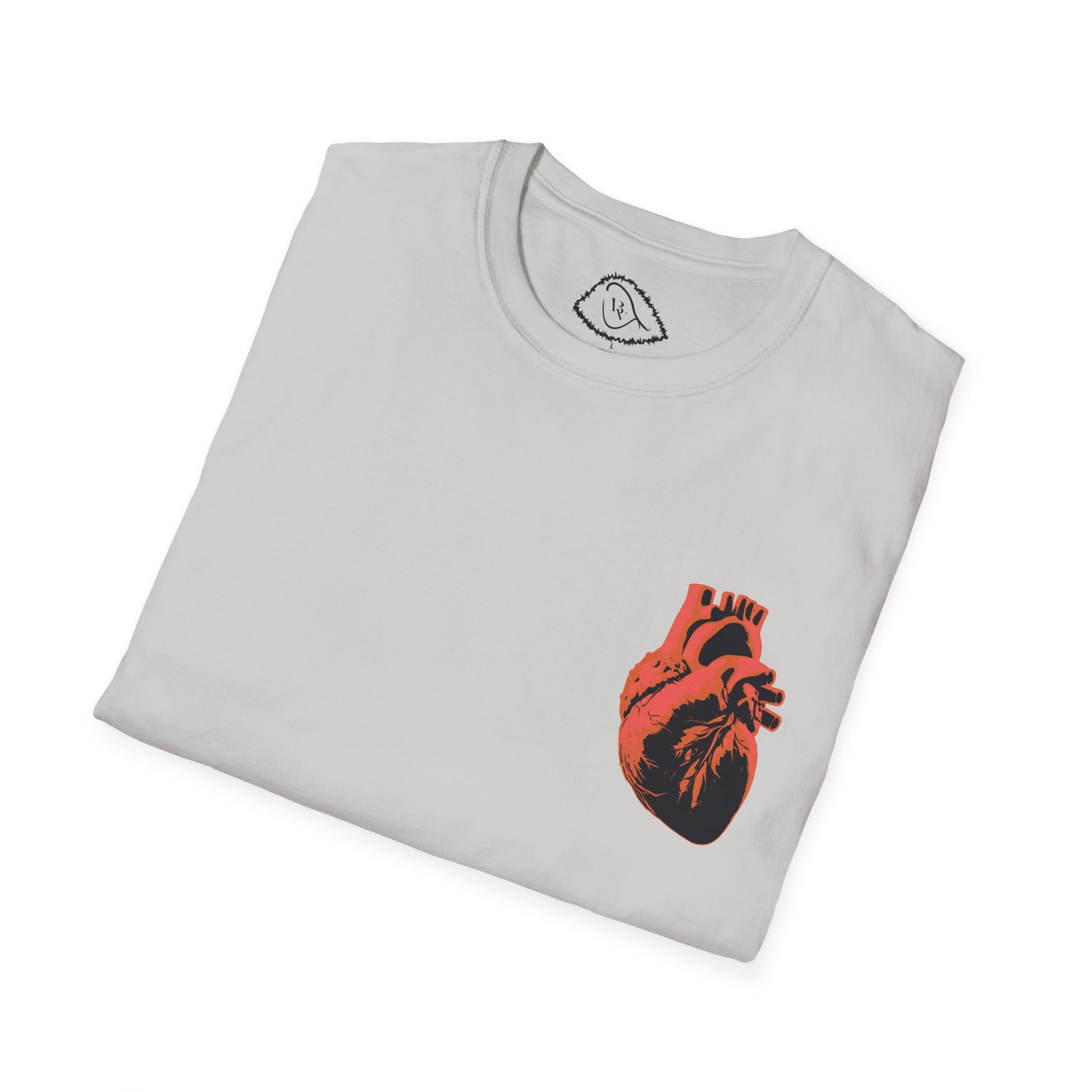 Heart Graphic Unisex T-Shirt, Motivational Tee, Casual Wear, Gift for Him/Her, Artsy Fashion, Spring/Summer Style