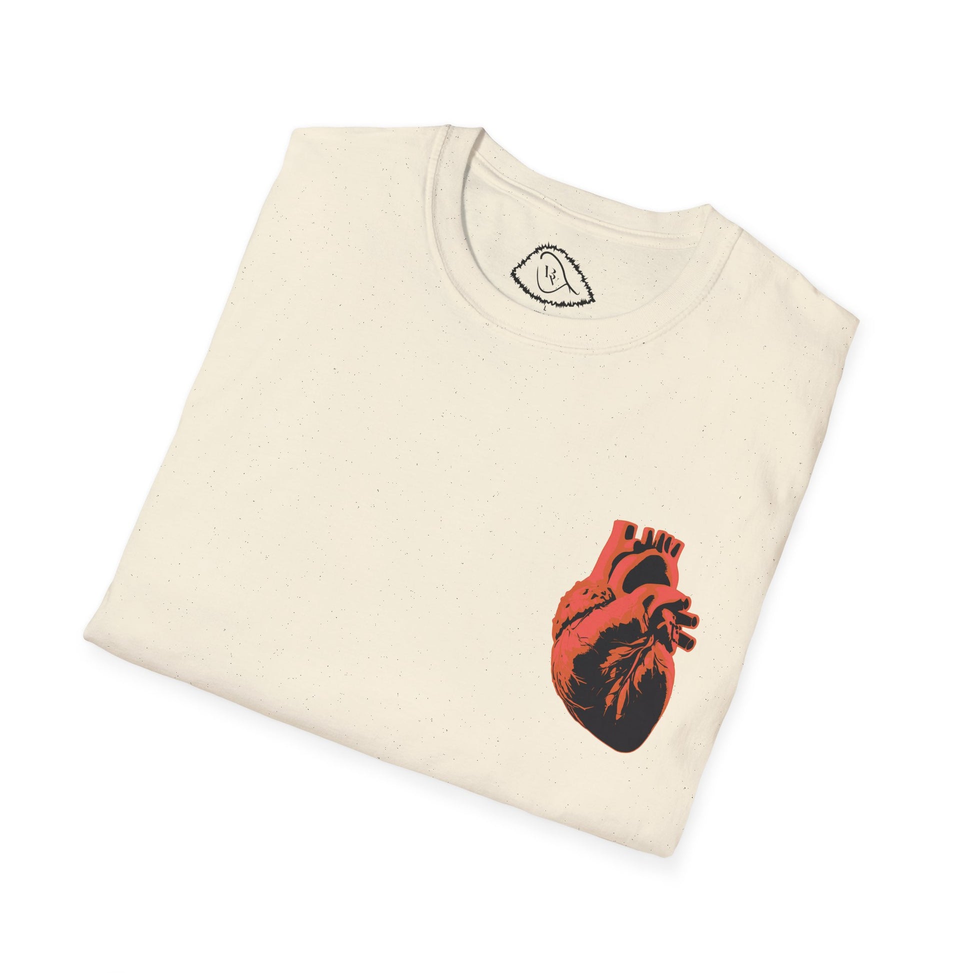 Heart Graphic Unisex T-Shirt, Motivational Tee, Casual Wear, Gift for Him/Her, Artsy Fashion, Spring/Summer Style