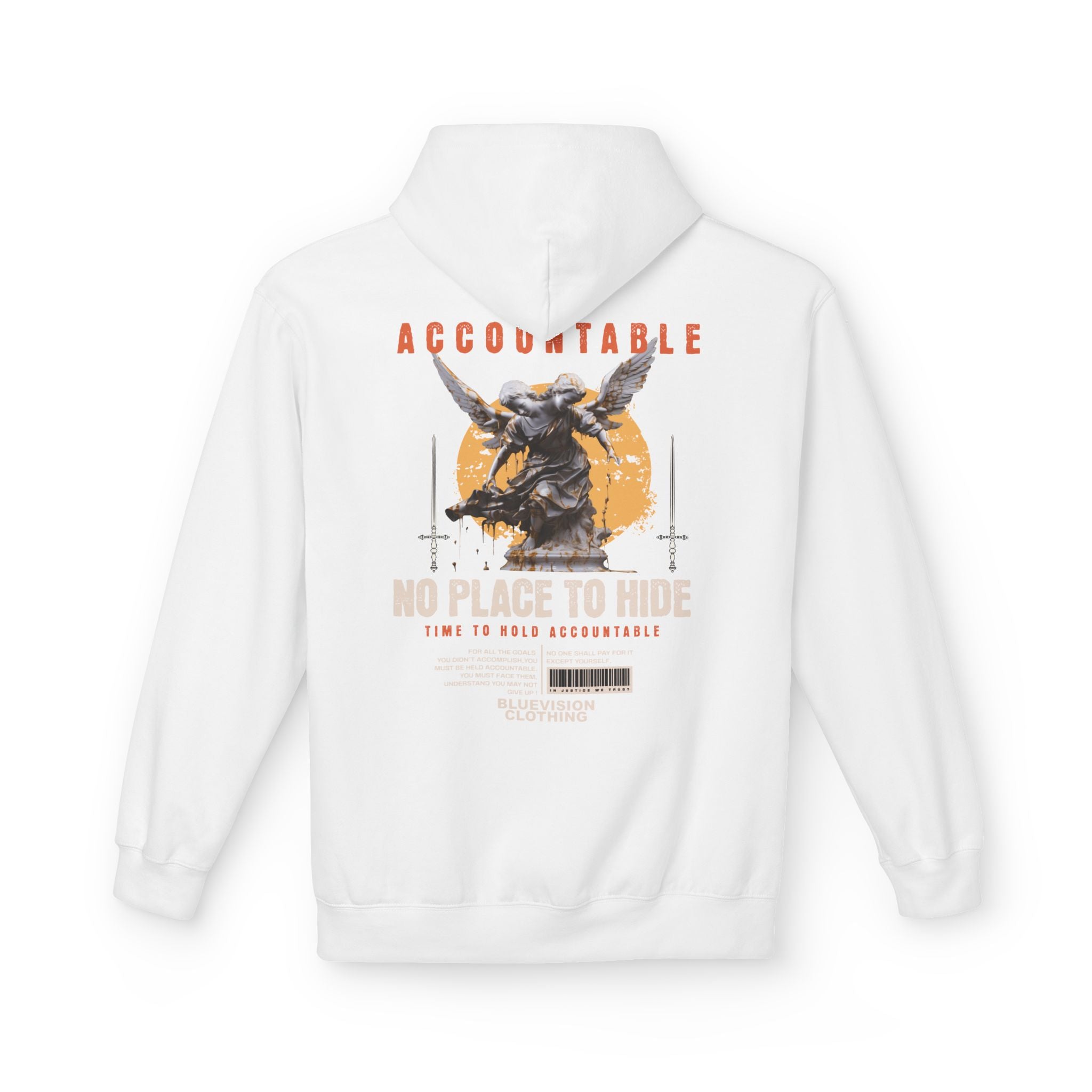 Accountable Hoodie, Motivational Sweatshirt, Gift for Friends, Inspirational Fashion, Casual Wear for All