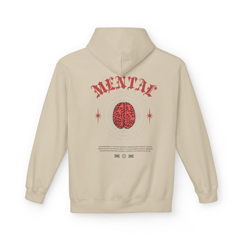 BLUEVISION Unisex Fleece Hoodie - Mental Health Awareness, Perfect for Everyday Wear, Gifts for Friends, Self-Care Reminder, Cozy Style
