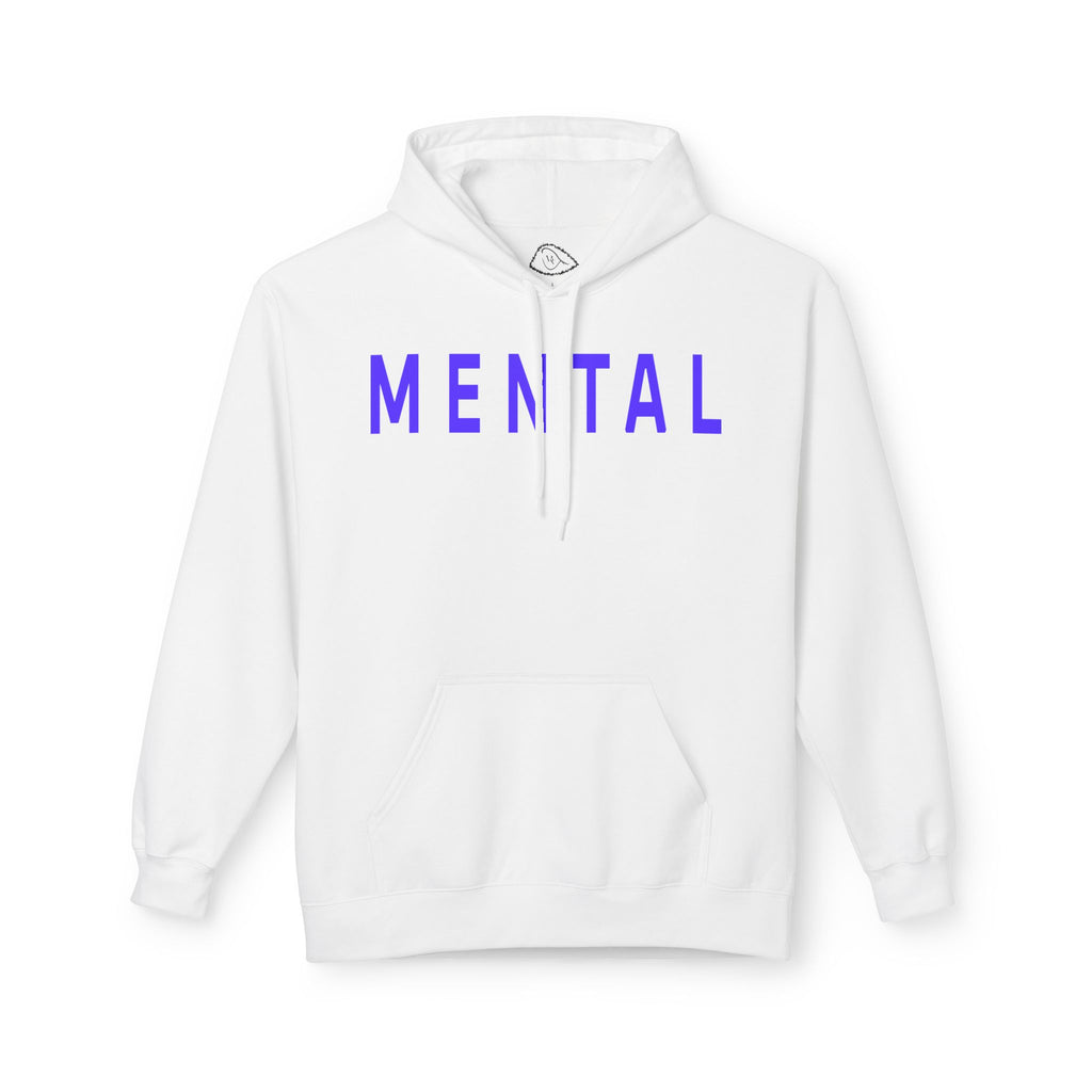 Mental Health Awareness Hoodie | Unisex Fleece Sweatshirt, Cozy Layer, Gift for Friends, Casual Wear, Relaxed Vibe