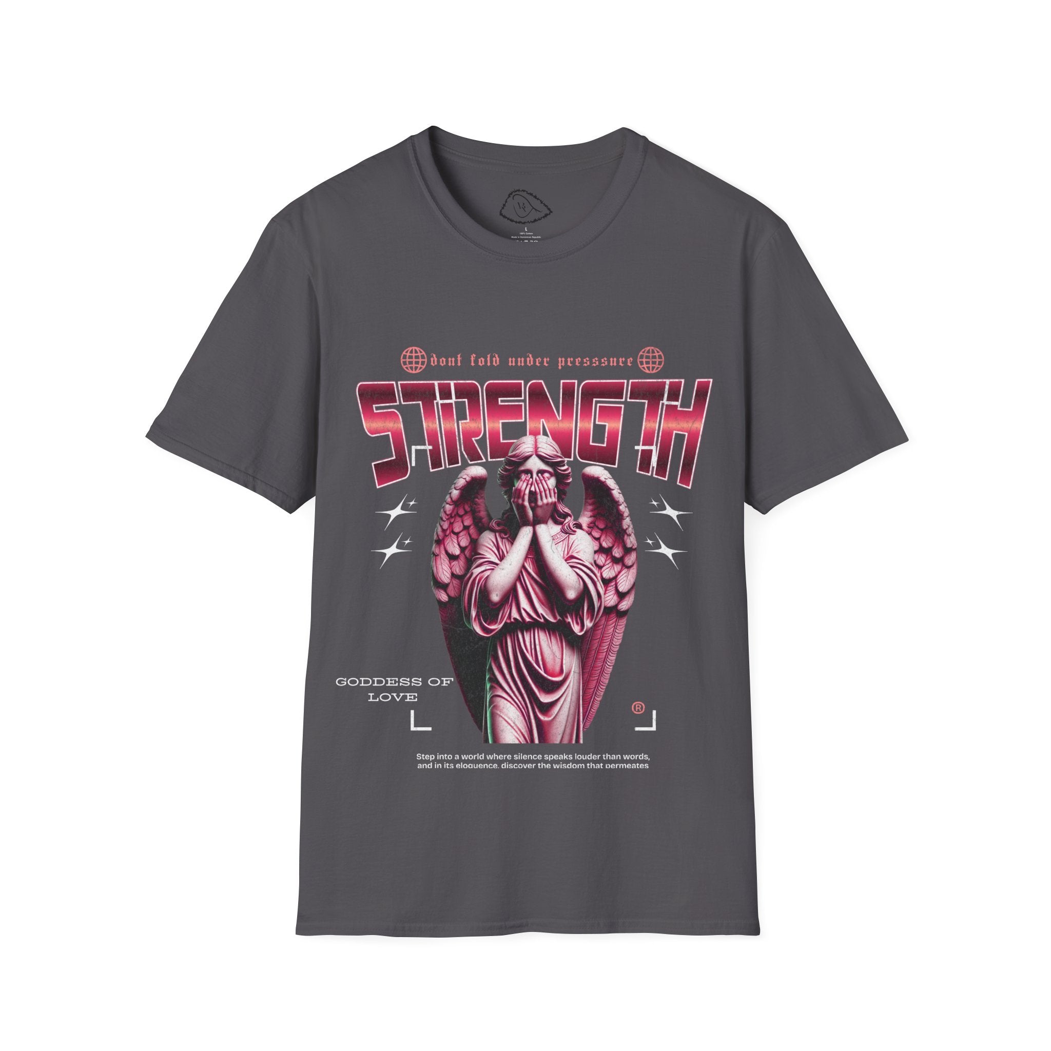 Strength Graphic Unisex Softstyle T-Shirt, Inspirational Tee, Workout Shirt, Gift for Fitness Lovers, Motivational Apparel, Casual Wear