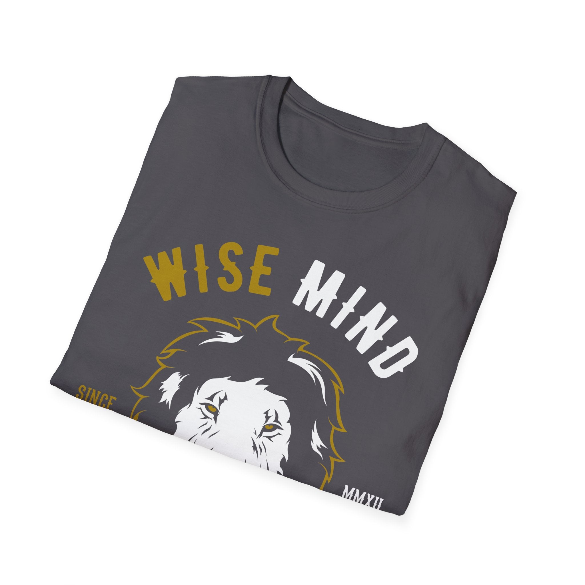 Wise Mind Inner Peace T-Shirt for Positivity Lovers, Unisex Softstyle Tee, Motivational Shirt, Inspirational Gift, Casual Wear