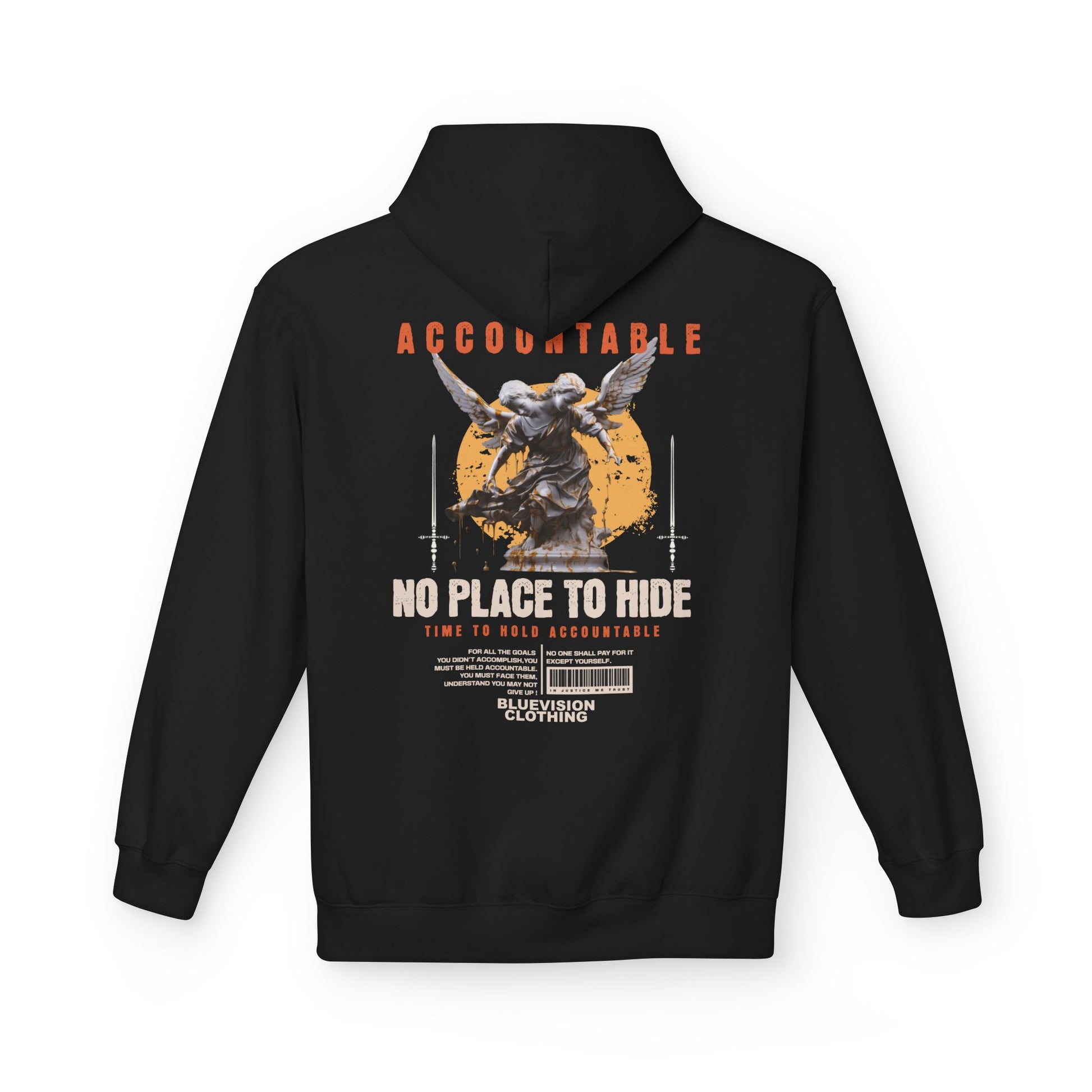 Accountable Hoodie, Motivational Sweatshirt, Gift for Friends, Inspirational Fashion, Casual Wear for All