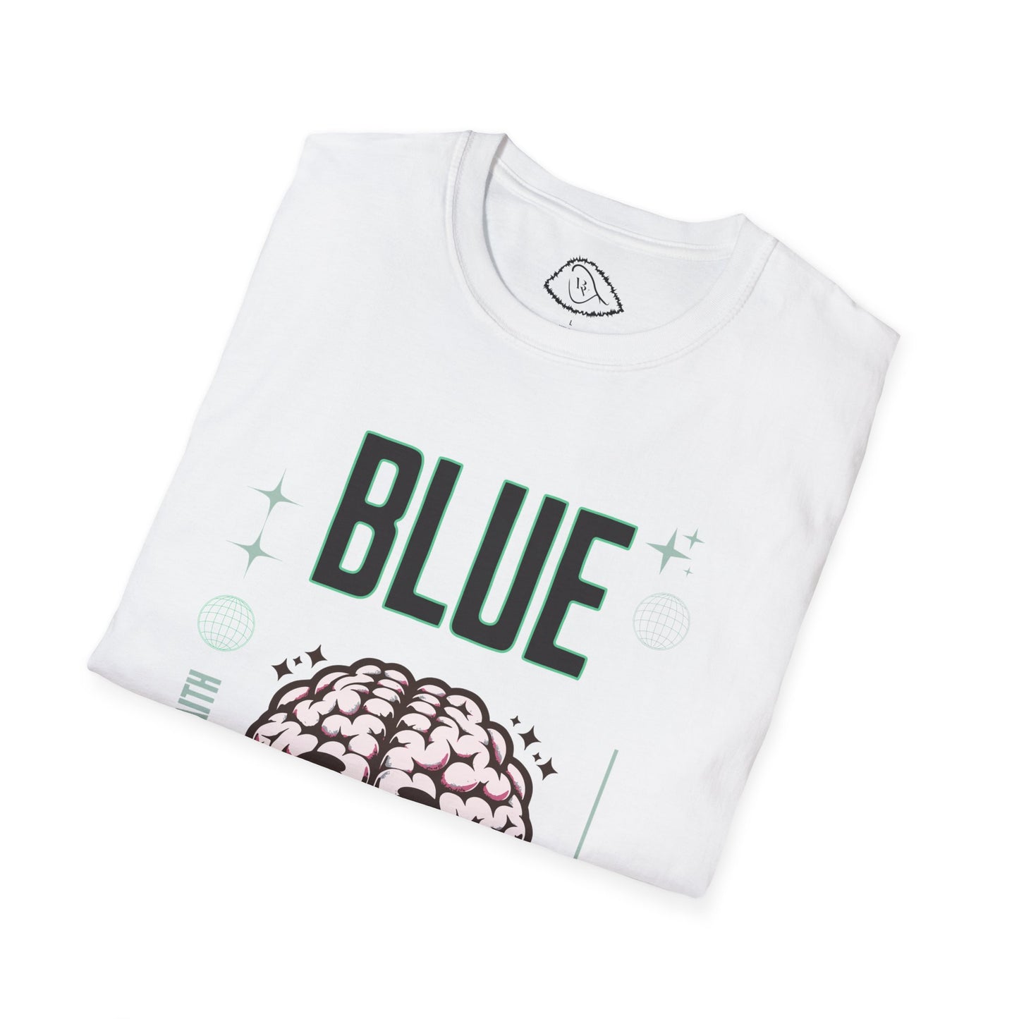 BLUE unisex  Softstyle  T-Shirt