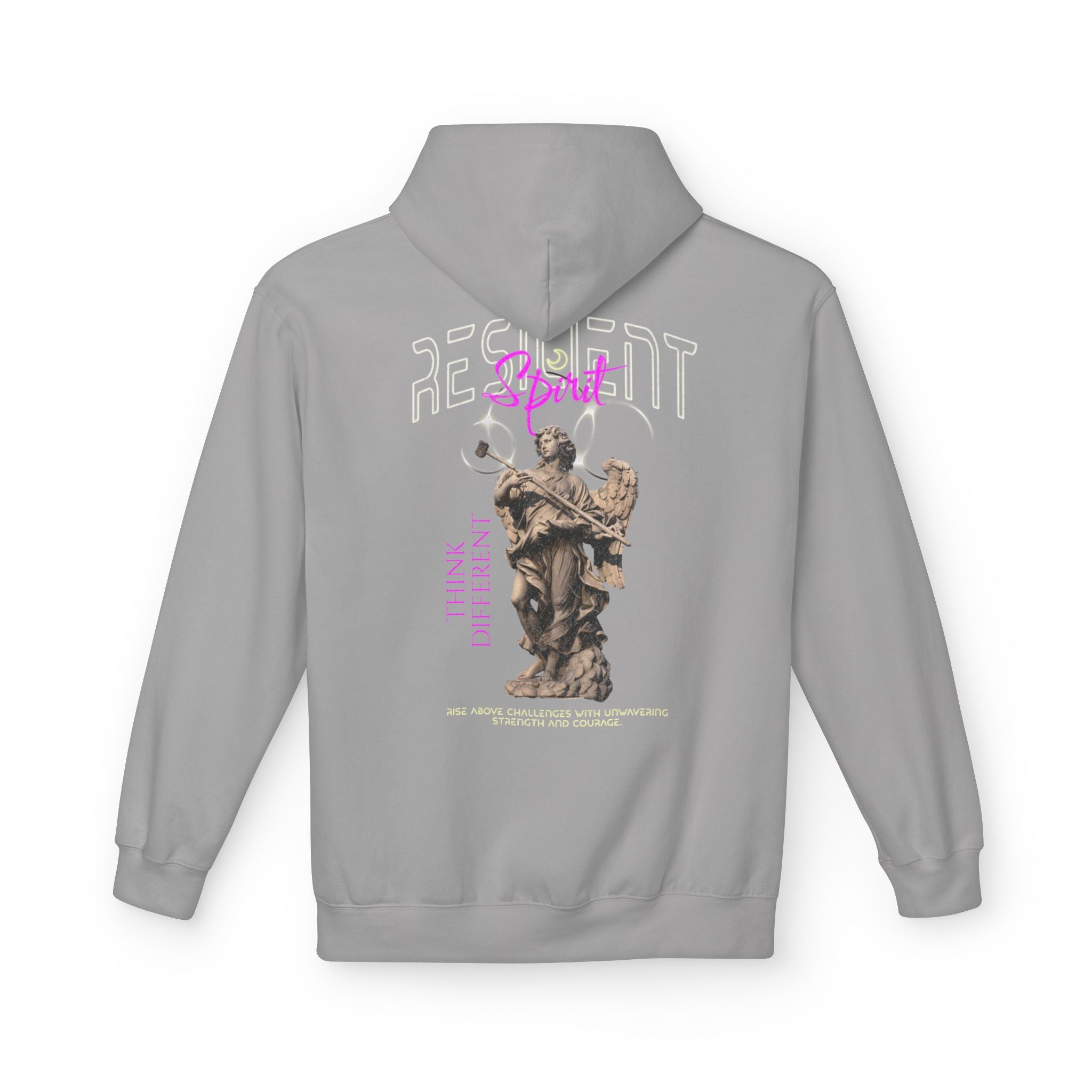 RESILIENT Unisex Softstyle Hoodie - Perfect for Casual Fridays, Gift for Friends, Comfortable Layering, Streetwear Fashion, Spring Vibes