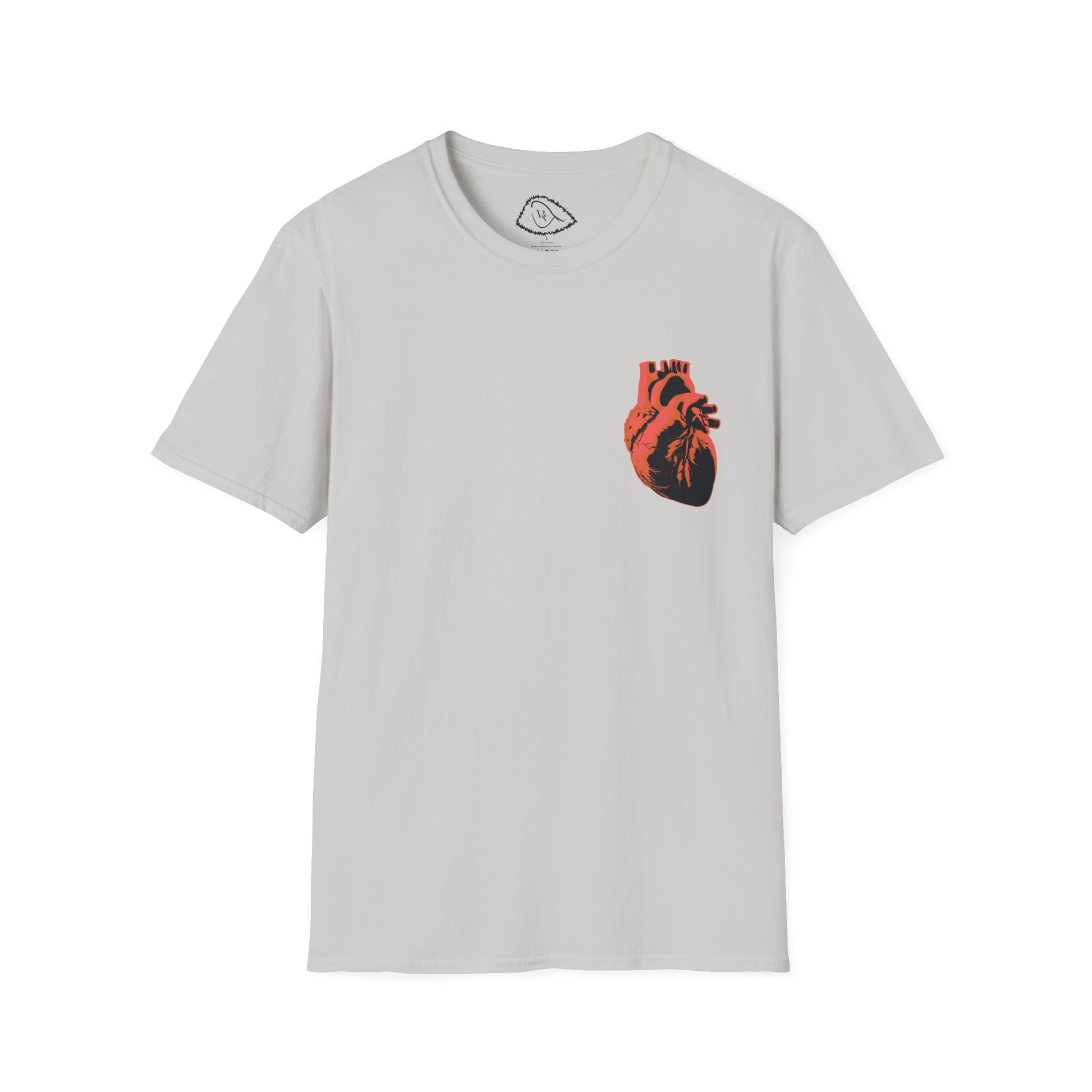 Heart Graphic Unisex T-Shirt, Motivational Tee, Casual Wear, Gift for Him/Her, Artsy Fashion, Spring/Summer Style