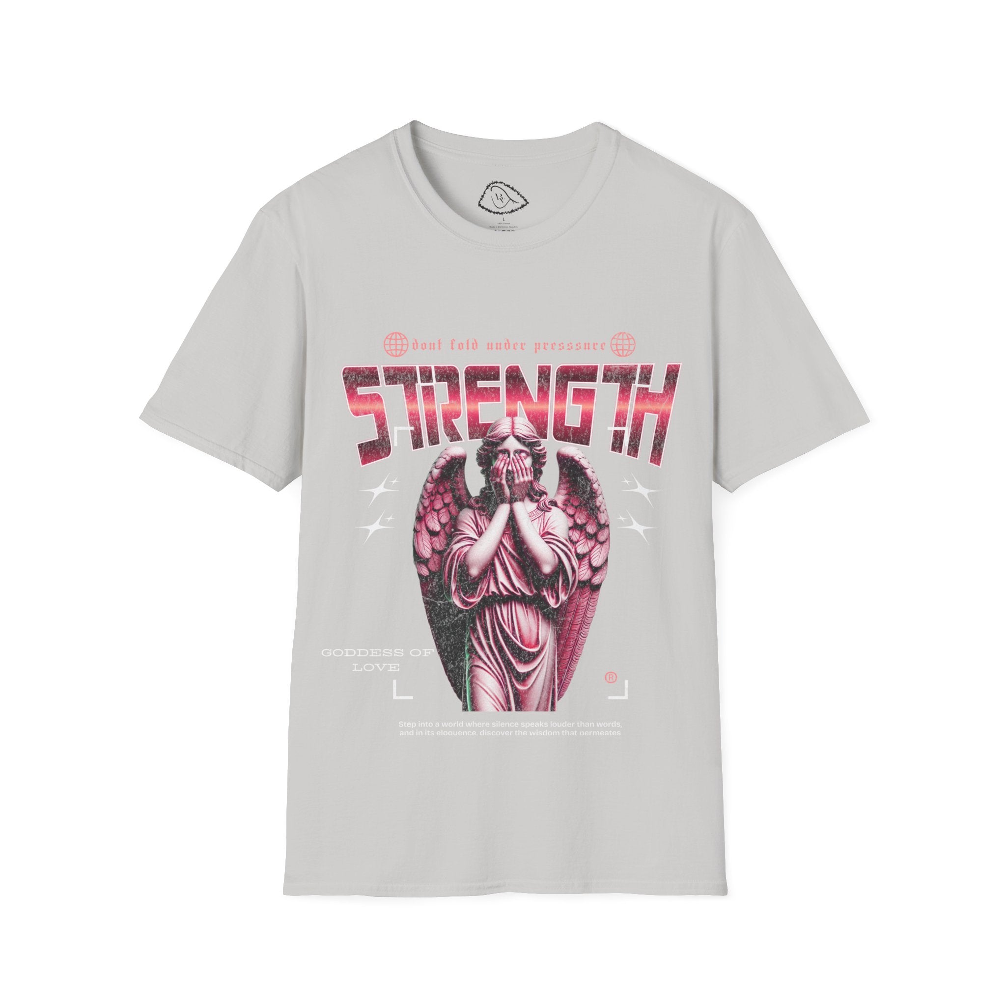Strength Graphic Unisex Softstyle T-Shirt, Inspirational Tee, Workout Shirt, Gift for Fitness Lovers, Motivational Apparel, Casual Wear
