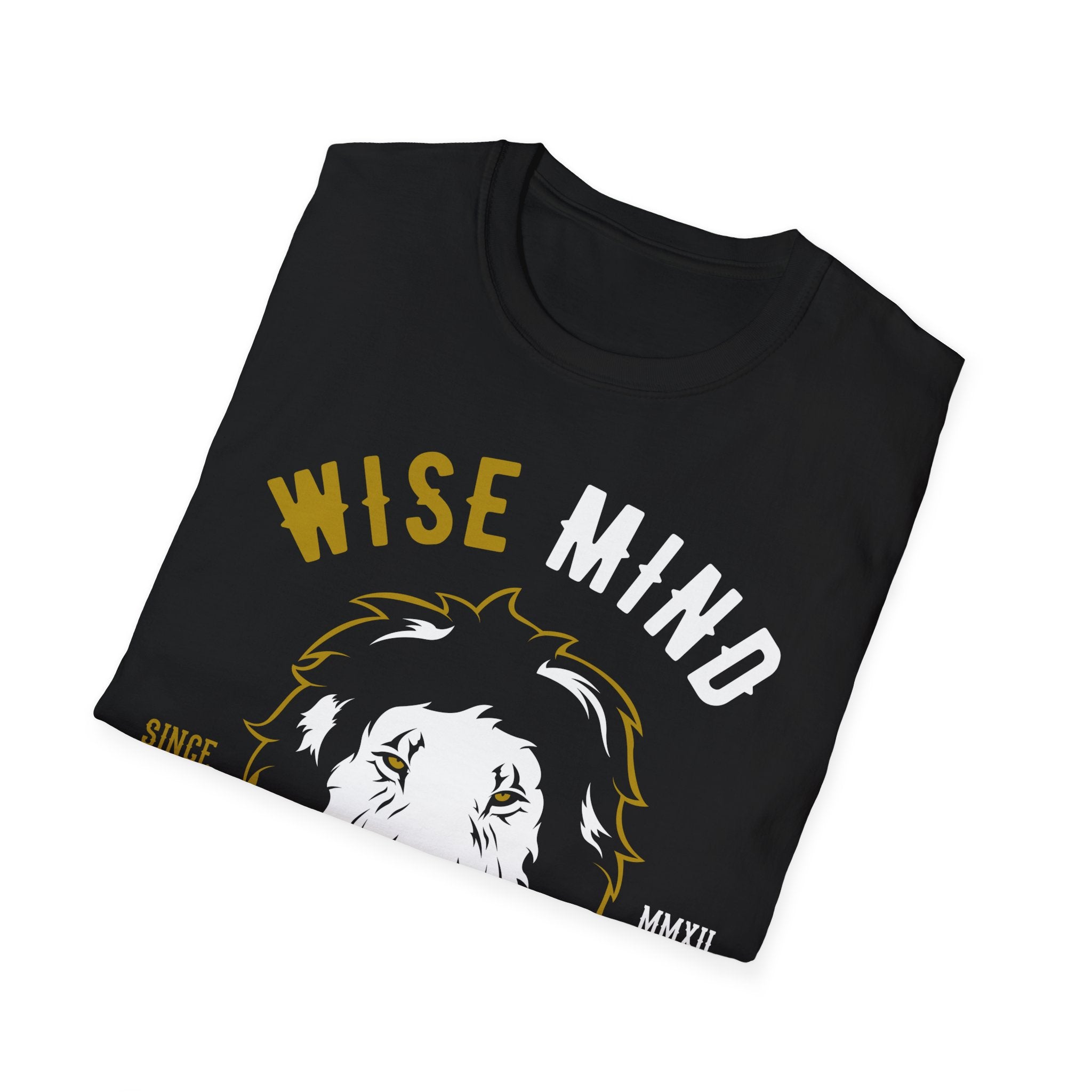 Wise Mind Inner Peace T-Shirt for Positivity Lovers, Unisex Softstyle Tee, Motivational Shirt, Inspirational Gift, Casual Wear