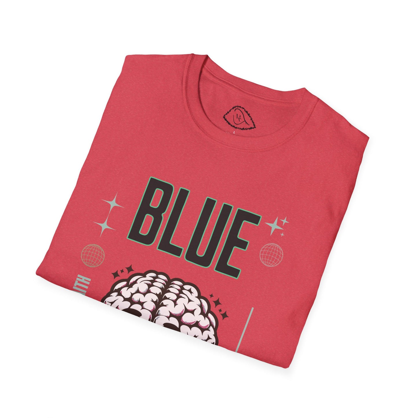 BLUE unisex  Softstyle  T-Shirt